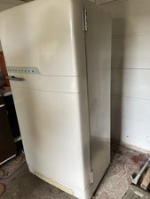 Large Upright Prestcold Refrigerator - Vintage - Good Working Order 