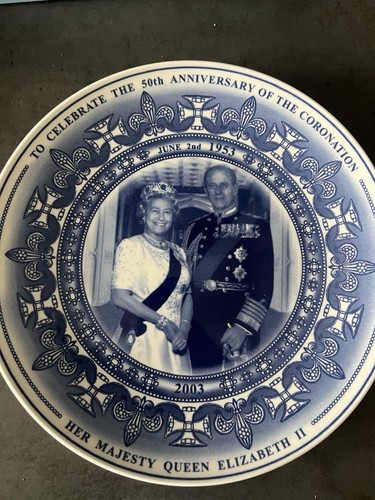 Wedgwood plate 50th - wedgwood,