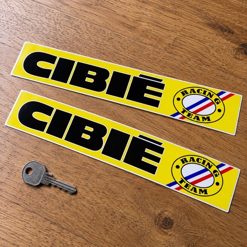 Cibie racing team car stickers - cibie,