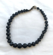 Antique Victorian Whitby Jet