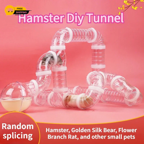 Hamster cage external tubes - hamster,