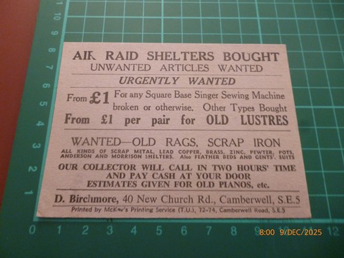 Ww2 birchmore we - ww2/ww, d.