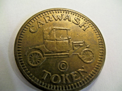 Token car wash - token, no