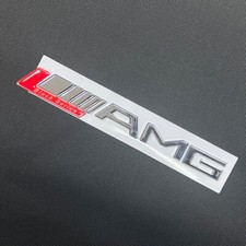 RED Chrome L+AMG Letters Trunk