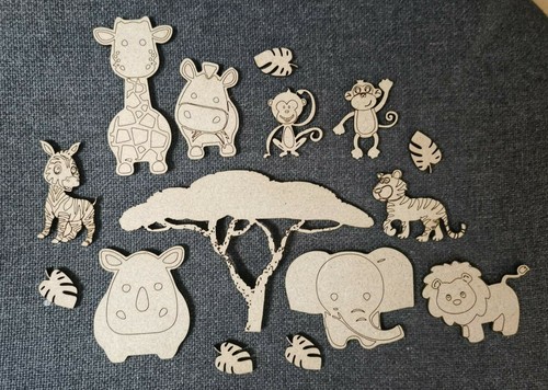 Wooden mdf safari - wooden,
