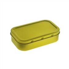 1oz Small UNHINGED Cigarette Tobacco STASH Metal Baccy Bait Silver Gold Tin