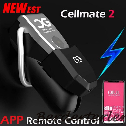 Qiui bluetooth male chastity - male,