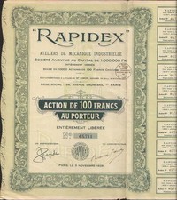 RAPIDEX, Industrial Mechanics