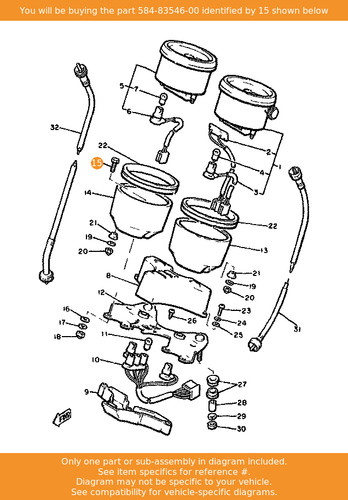 Yamaha bolt 584 - bolt,, 584-83546-00
