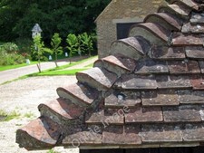 Photo 6x4 Hip tiles Brook/TR0644 Hip tile detail on Brook Agricultural M c2011