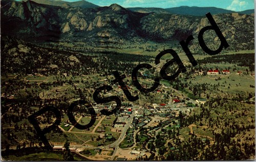 1963 estes park village - village, from