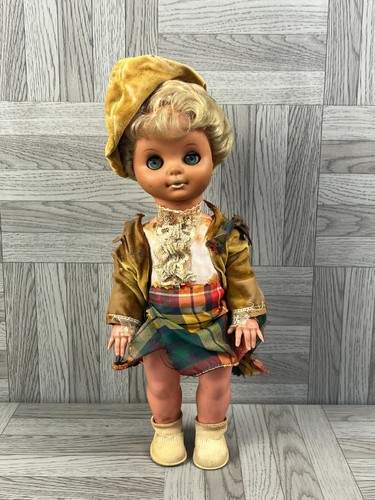 Vintage scottish doll 1960s - scottish,