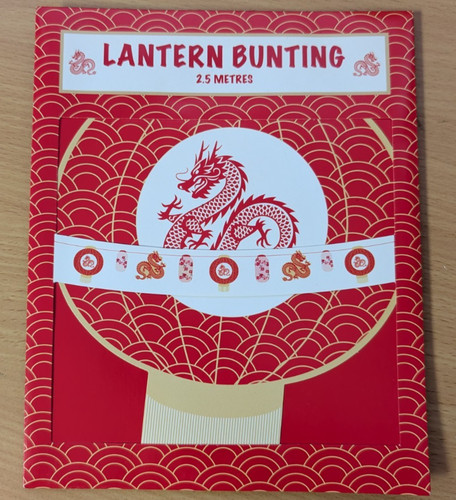 China chinese lantern bunting - china,