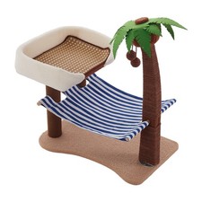 Summer Cat Tower with Coconut