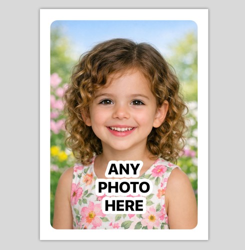 Personalised photo birthday - photo,