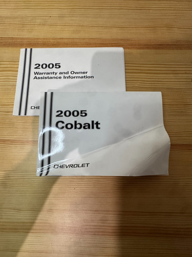 2005 chevy cobalt owner - cobalt, owner's