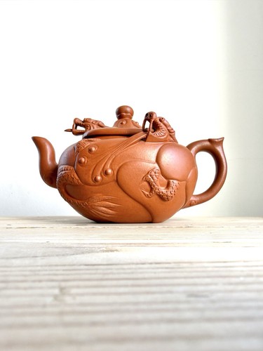 Yixing handmade clay teapot - yixing,