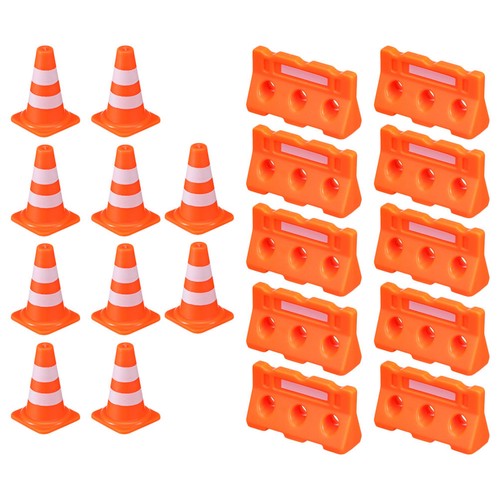80pcs orange mini traffic - orange,
