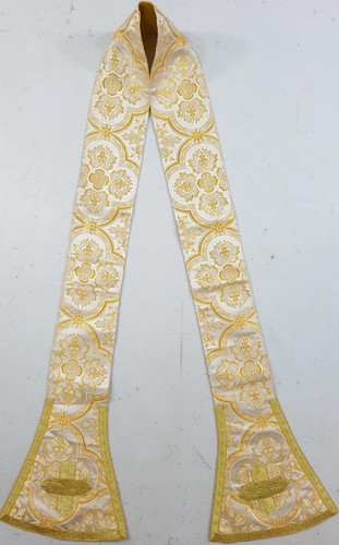 Antique french silk brocade - antique,