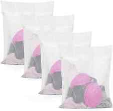 Zipped Mesh Laundry Bags 50x40cm Net Washing Bags for Laundry Bra Delicate Items