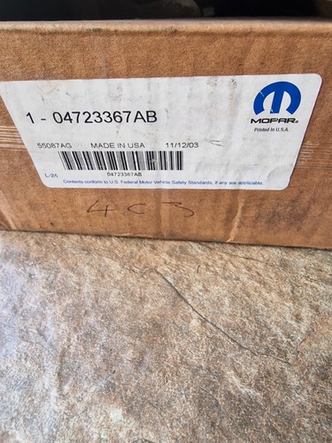 Genuine new mopar jeep - new,
