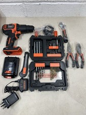 Black + Decker Cordless Hammer Drill & ACCESSORIES PLEASE READ DESCRIPTION