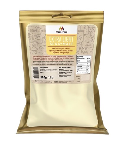 Muntons spraymalt extra light - spraymalt,