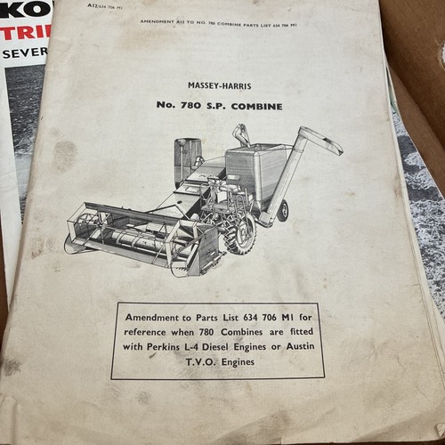 Massey harris no780 - massey, combine