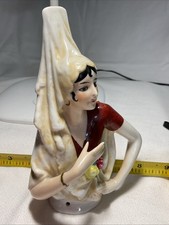 Antique Porcelain Spanish Lady