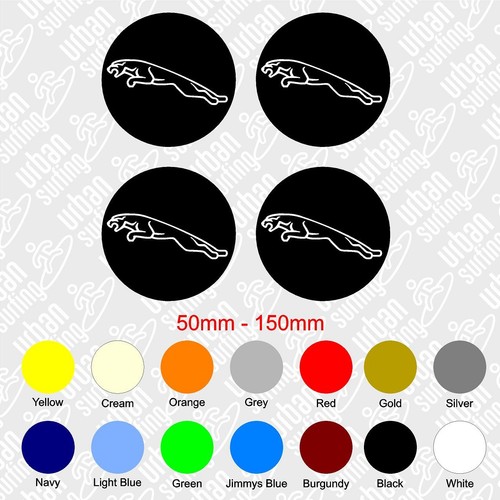 Jaguar roundel stickers - x,