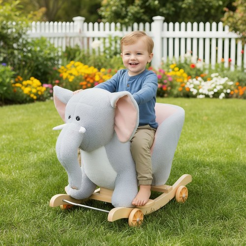 In1 plush ride - ride, on