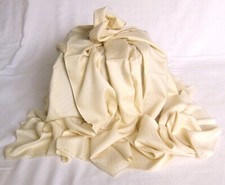 1 yard CREAM Ecru Viscose