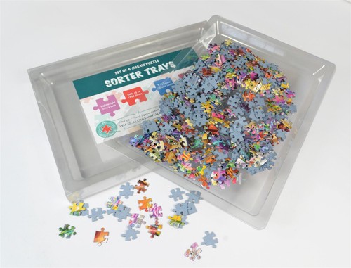 Jigsaw puzzle sorter - sorter, trays