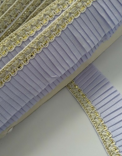 Yard lilac white frill - 1,
