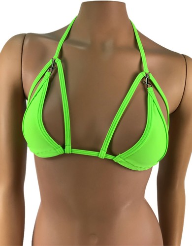 Exotic dancewear neon green - exotic,