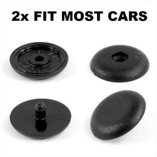 FORD SEAT BELT UNIVERSAL BUCKLE HOLDER STOP STUD CLIPS BUTTON