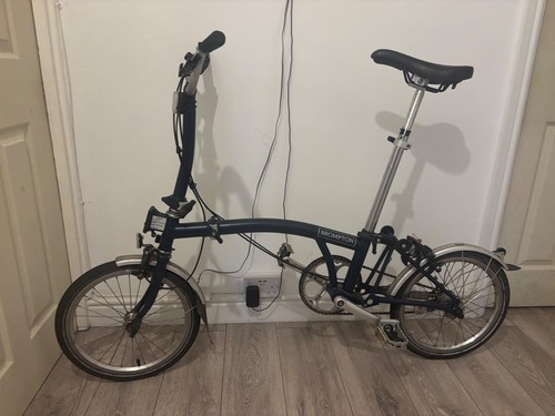 Brompton speed folding bike - folding,