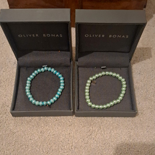 Oliver bonas beaded stretch - x2,