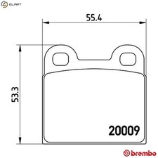 BRAKE PAD SET DISC BRAKE P 06