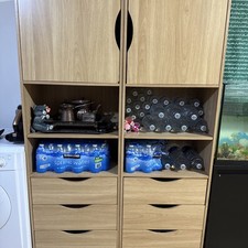 Two storage capboard 25 pound each 