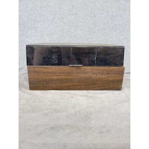 Vintage faux wood - wood, cassette