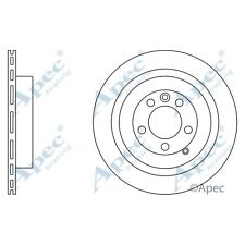 2x Brake Discs Vented For Land