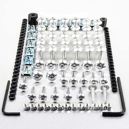 Aluminium fairing kit - aluminium,
