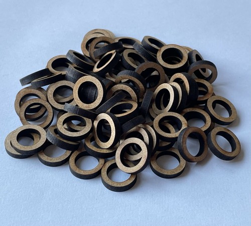 Wooden mdf ring donut - ring, /