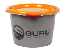 Guru Groundbait Mixing Bucket Fishing Bait Bowl Lid Handle Angling Accessory
