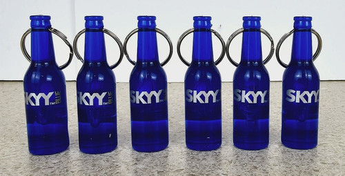 Skyy vodka bottle - bottle, chain