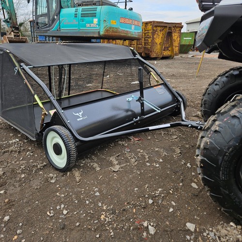 Tow behind lawn - behind, sweeper