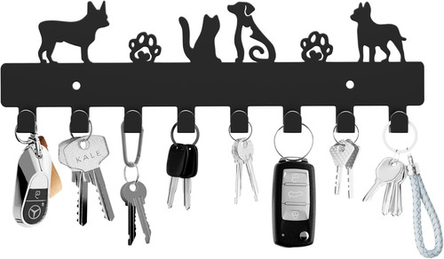 Key hooks with wall - 8,