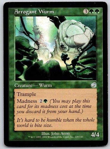 Arrogant wurm 120 uncommon - wurm,