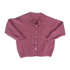 Chunky Cable Knit Cardigan